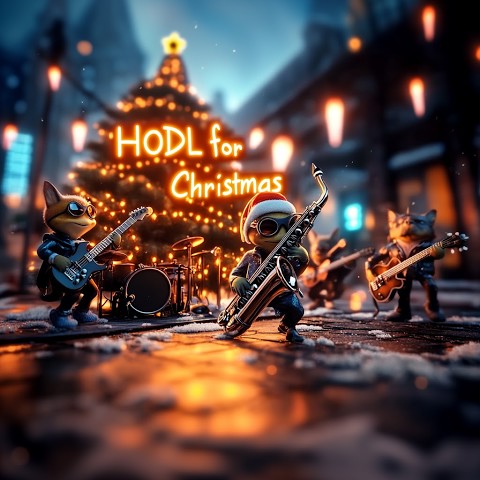 HODL for Christmas cover art